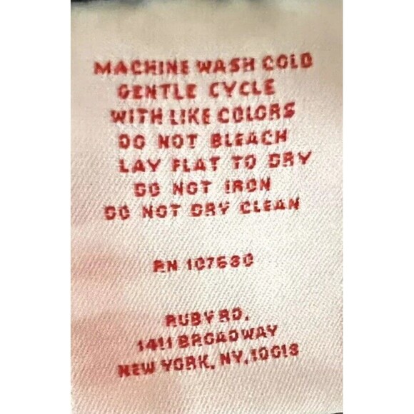 Ruby Rd Sequined Color Blocked Long Sleeve Patchwork Artsy Boho Button Jacket 12 - Picture 8 of 8